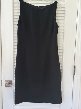 Ann Taylor Classic Black Midi Dress